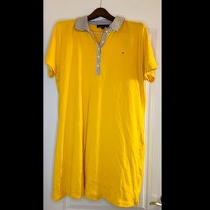 Tommy Hilfiger Yellow Polo Dress!